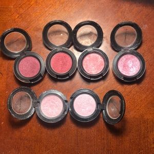 MAC eye shadows